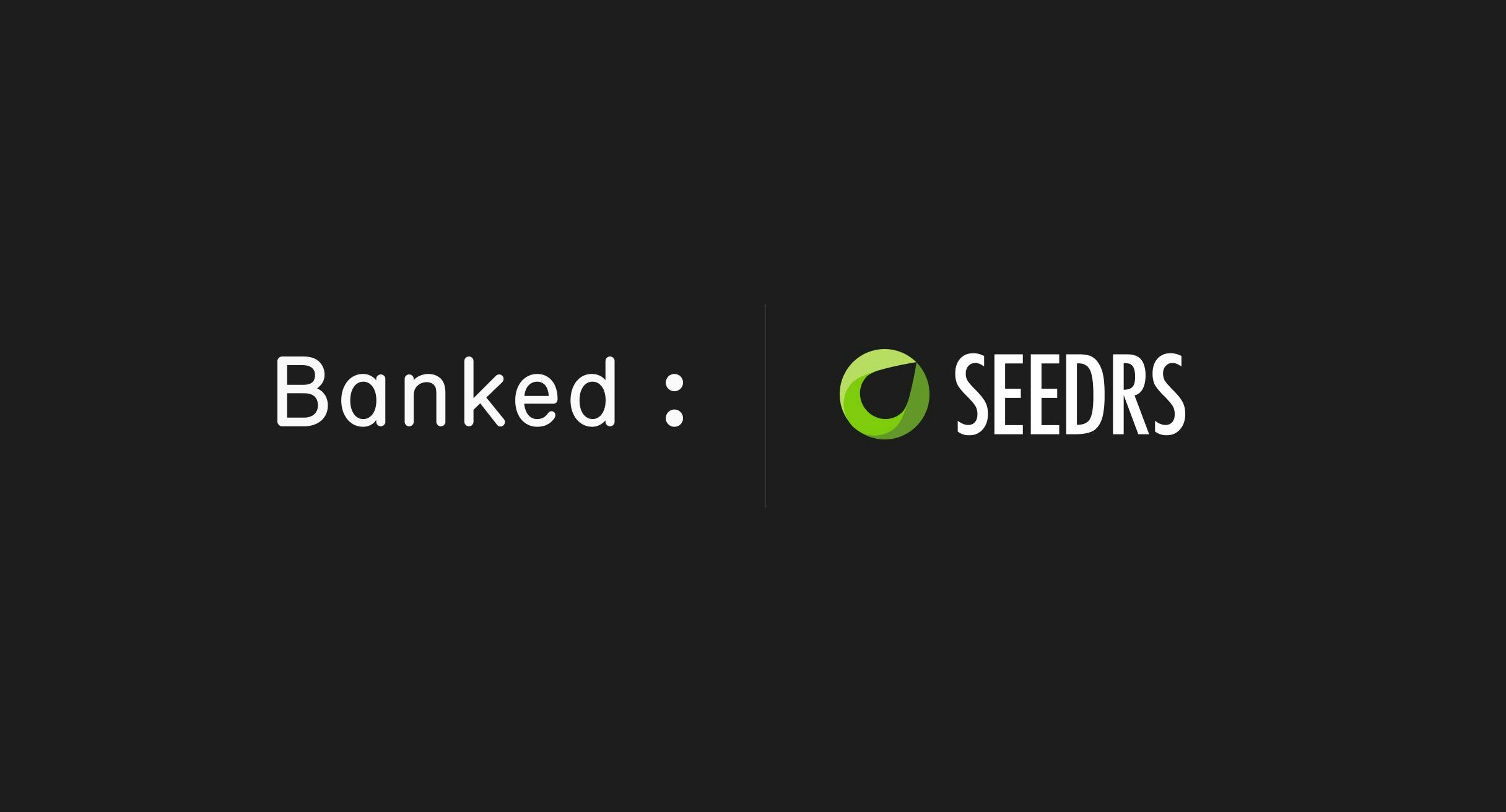 banked and seedrs logos in partnership